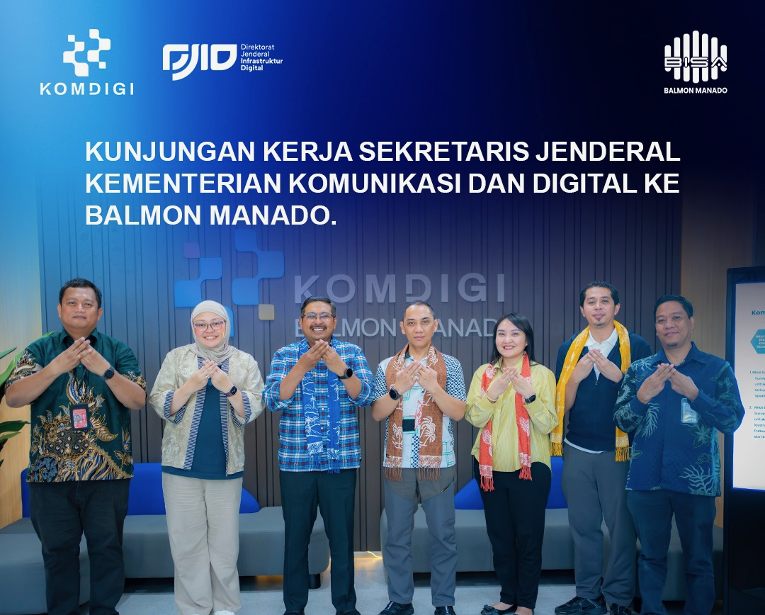 Kunjungan Kerja Sekjen KemKomdigi